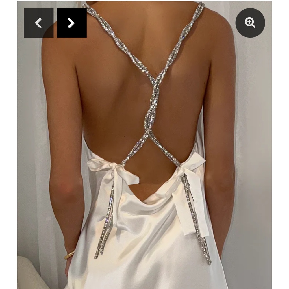 SILK MINI DRESS
